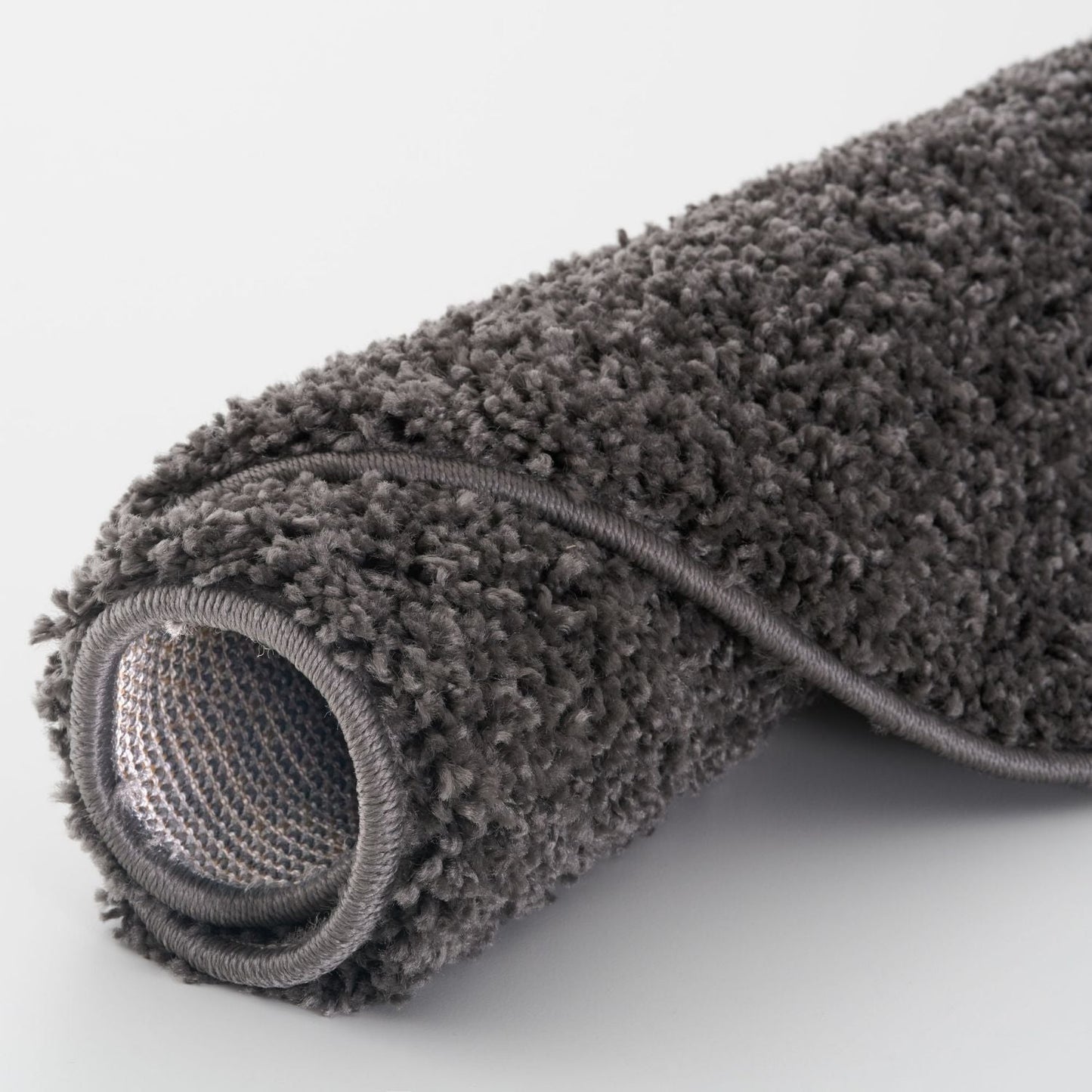 Myshaggy Solid Dark Grey Rug
