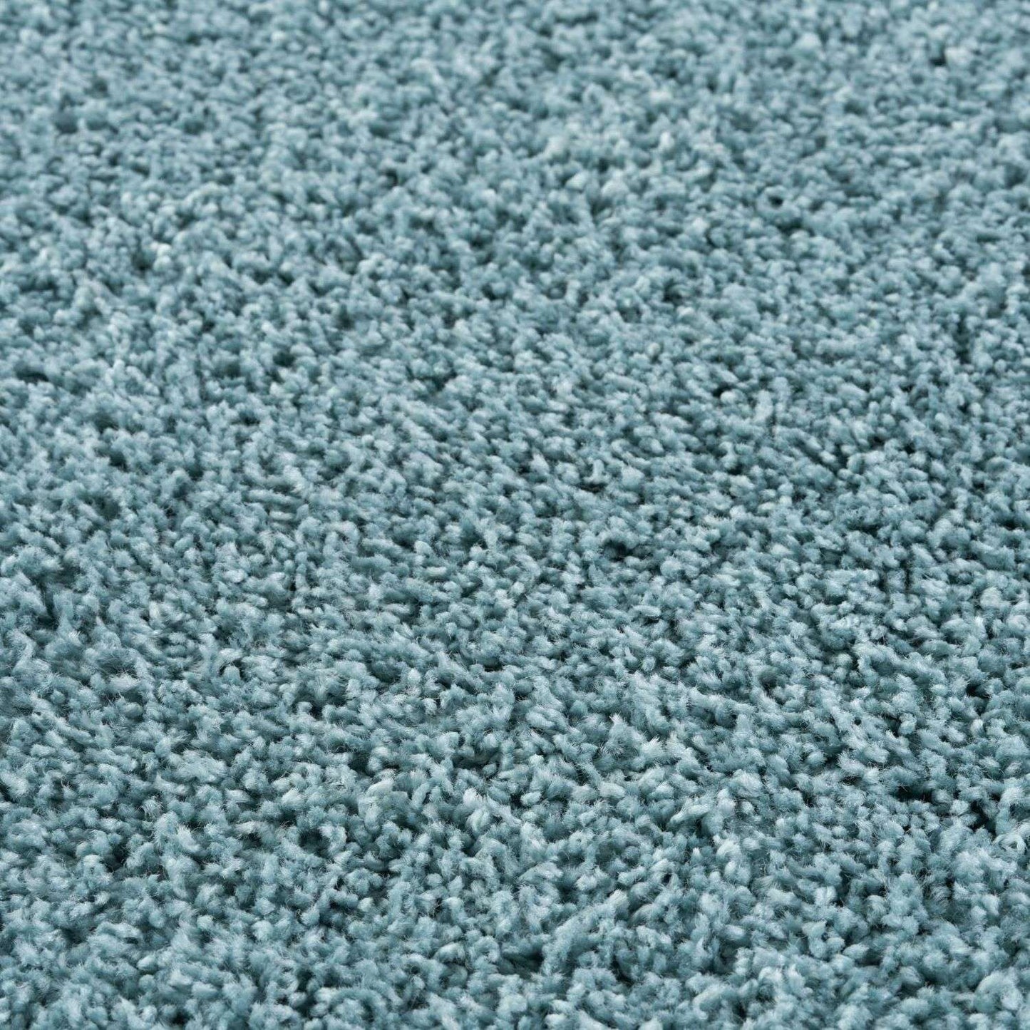 Myshaggy Solid Duck Egg Blue Rug