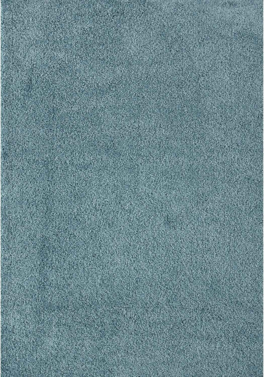 Myshaggy Solid Duck Egg Blue Rug