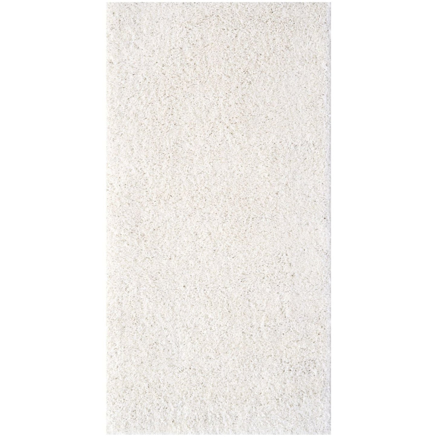Myshaggy Solid White Rug