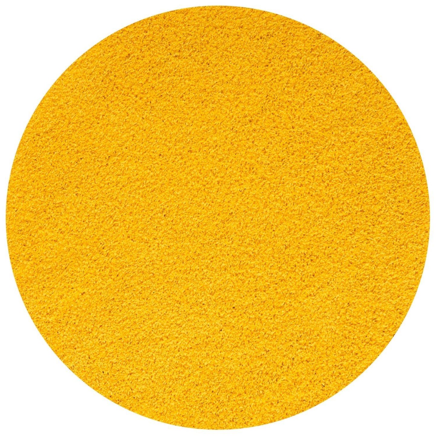 Myshaggy Solid Yellow Rug