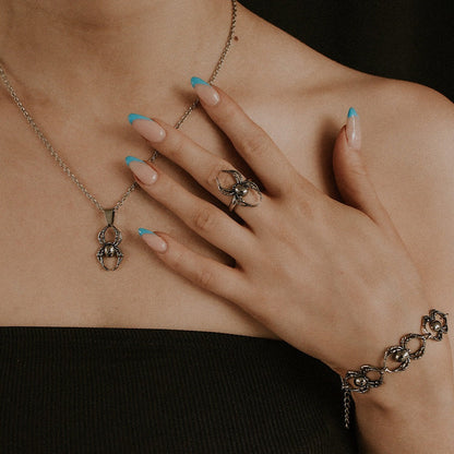 Orb Weaver Spider Necklace