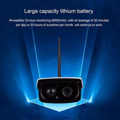 VESAFE VS-Y3 Outdoor HD 1080P Solar Power Security IP Camera, Support Motion Detection & PIR Wake up, IP66 Waterproof, VS-Y3