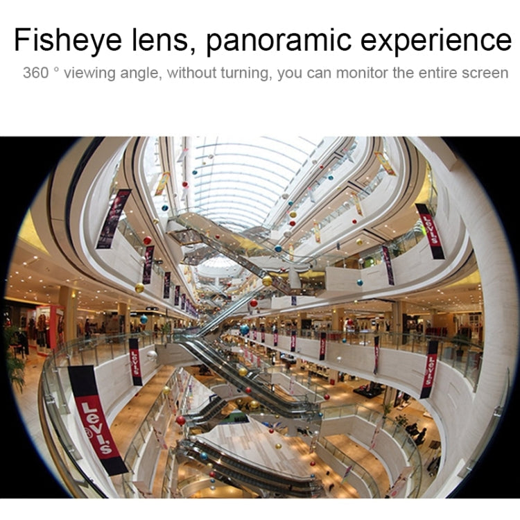 360EyeS EC10-I6 360 Degree HD Network Panoramic Camera with TF Card Slot ,Support Mobile Phones Control, EC10-I6 White