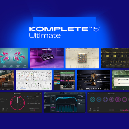 Native Instruments Komplete 15 Ultimate | Upgrade from Standard (Download)