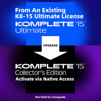 Native Instruments Komplete 15 Collector's Edition | Upgrade from Ultimate (Download)