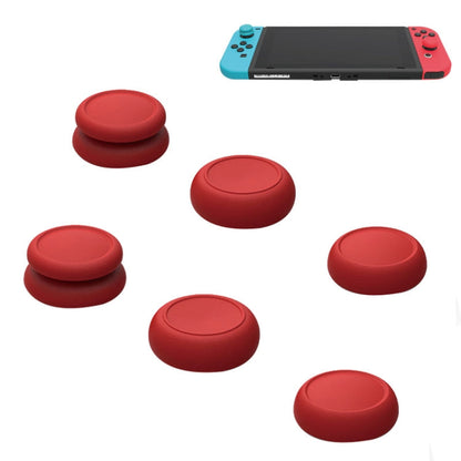 Left + Right Gamepad Rocker Cap Button Cover for Switch, For Switch(Red), For Switch(Black), For Switch(Blue + Magenta)