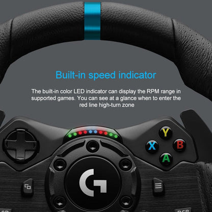 Logitech G923 Game Racing Steering Wheel Pedal Shift Lever for PS5 / PS4 / PC, G923