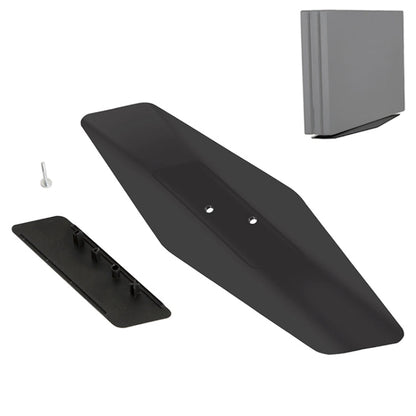 2 In 1 Game Machine Host Upright Bracket with Screw Clamp for PS4 SLIM / PRO, For PS4 SLIM / PRO
