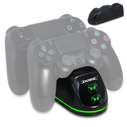 DOBE TP4-1781 Wireless Controller Dual Charging Dock LED Charger Handle Charger for  PS4 / Slim / Pro, TP4-1781
