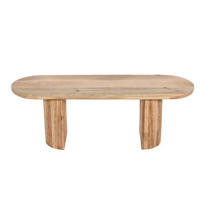 York Solid Wooden Dining Bench