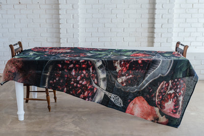 Tablecloth - Baking Tray with Pomegranate