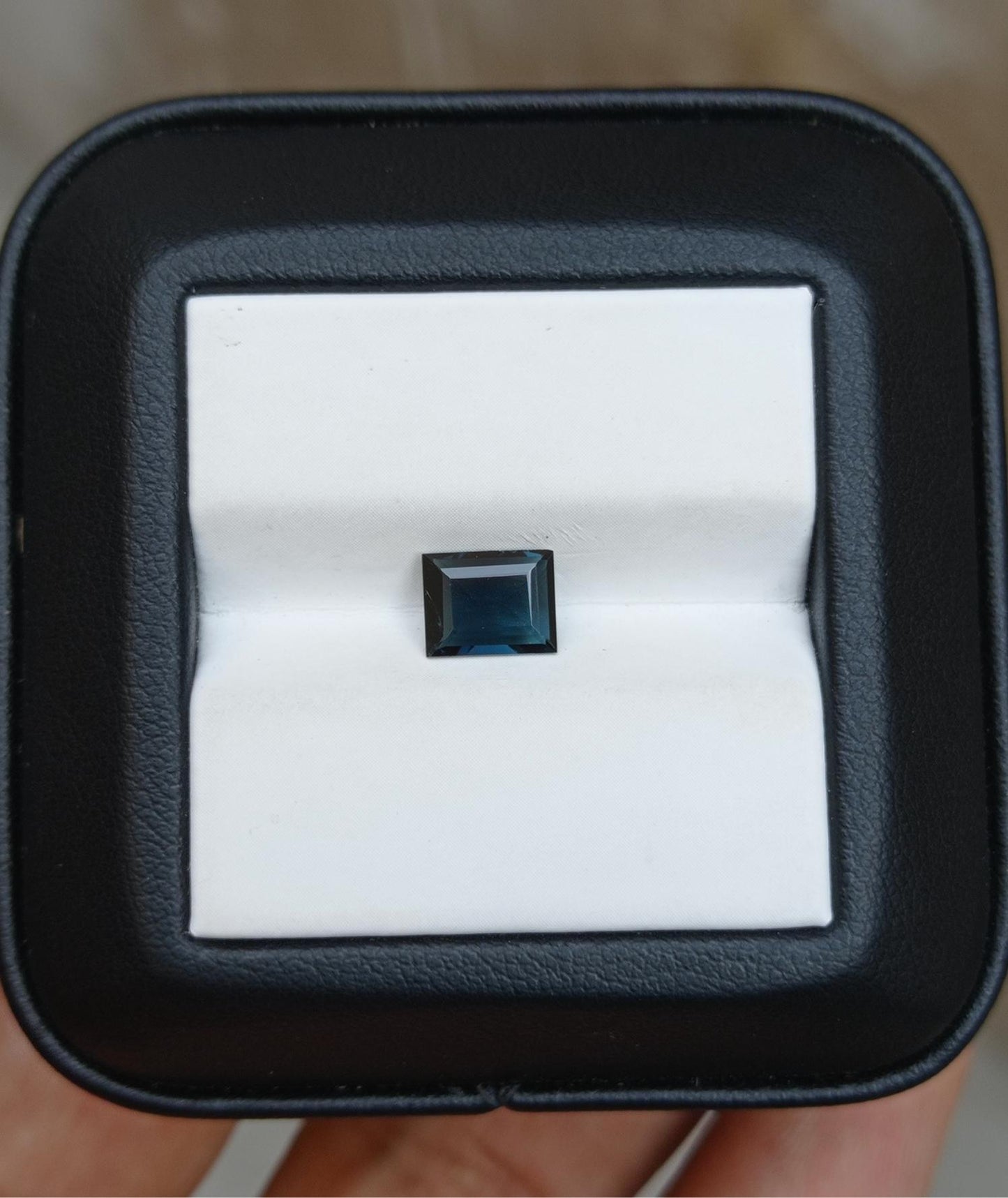 1.05ct Natural Indicolite Tourmaline Gemstone - October Birthstone