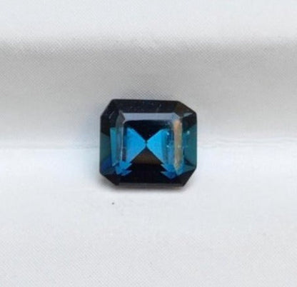 0.6ct Natural Indicolite Tourmaline Gemstone - October Birthstone Tourmaline