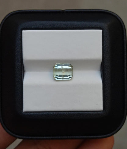2.8ct Natural Light Yellow Tourmaline Gemstone - October Birthstone - 9x7x5mm