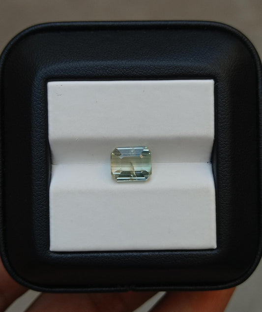 2.8ct Natural Light Yellow Tourmaline Gemstone - October Birthstone - 9x7x5mm