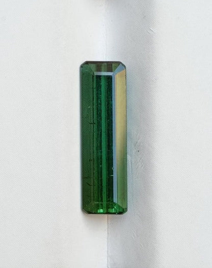 3.4ct Natural Green Tourmaline Gemstone - October Birthstone
