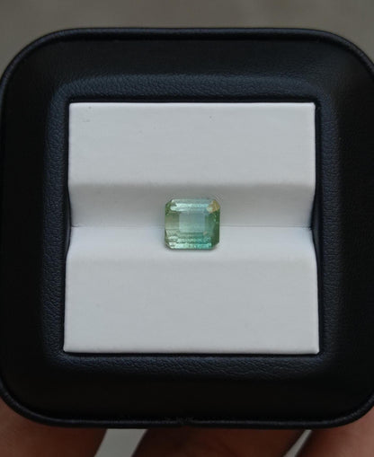 2.1ct Natural Bi-Color Tourmaline Gemstone - October Birthstone