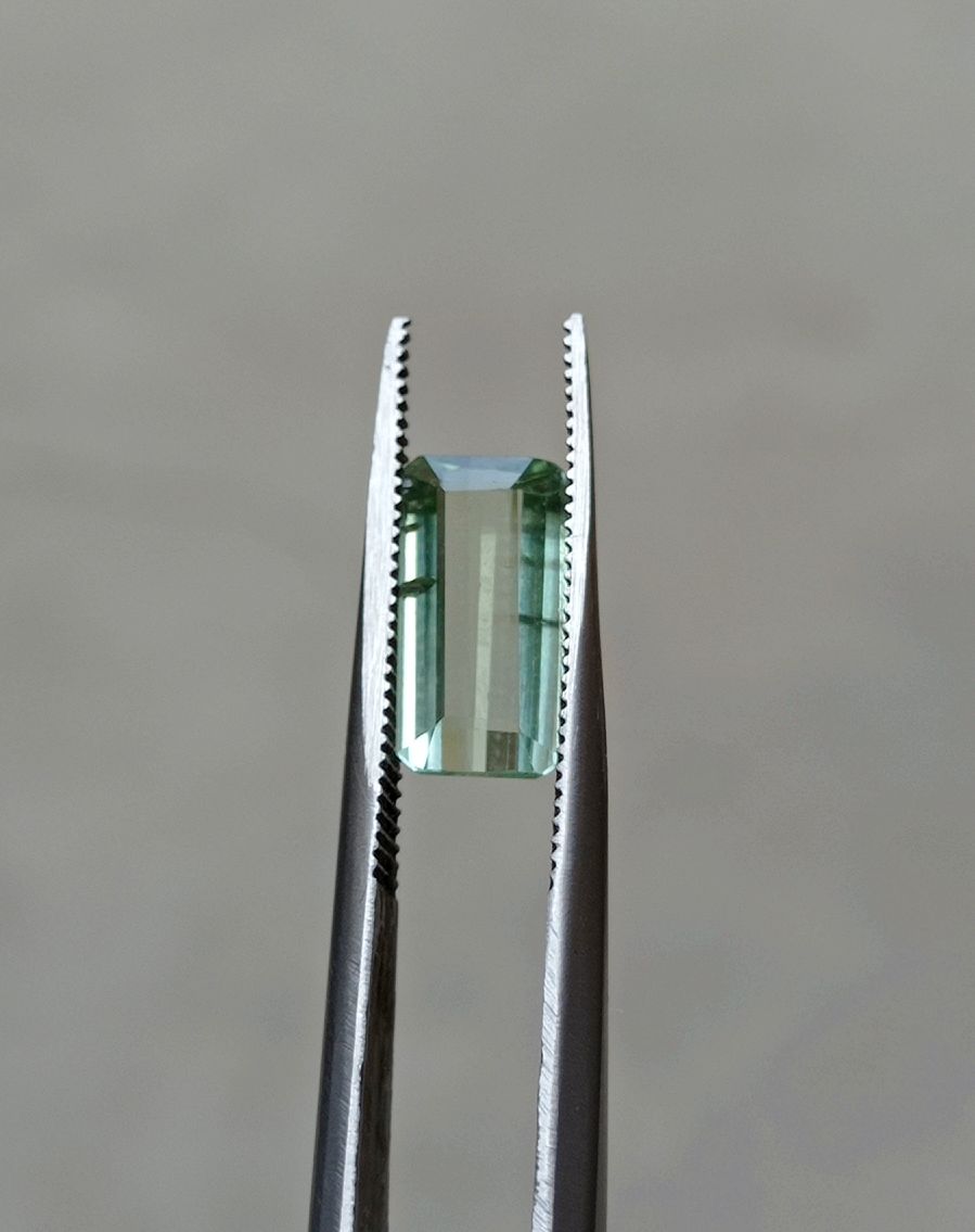 2.8ct Natural Teal Tourmaline Gemstone - Faceted Tourmaline - October Birthstone - 12x6x4mm