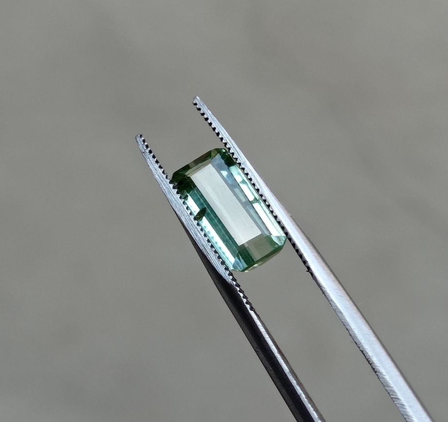 2.8ct Natural Teal Tourmaline Gemstone - Faceted Tourmaline - October Birthstone - 12x6x4mm