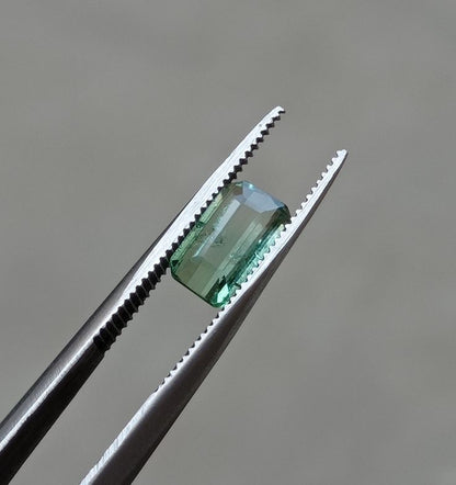1.35ct Natural Bi-Color Tourmaline Gemstone - October Birthstone Tourmaline
