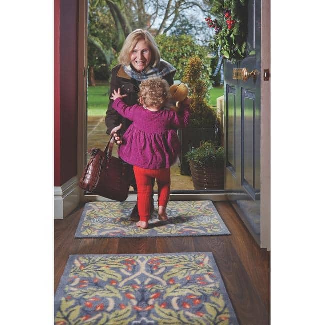 Eco-Friendly Washable Charm-Floral Mat