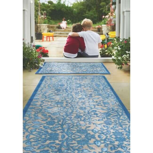 Eco-Friendly Washable Charm-Floral Mat