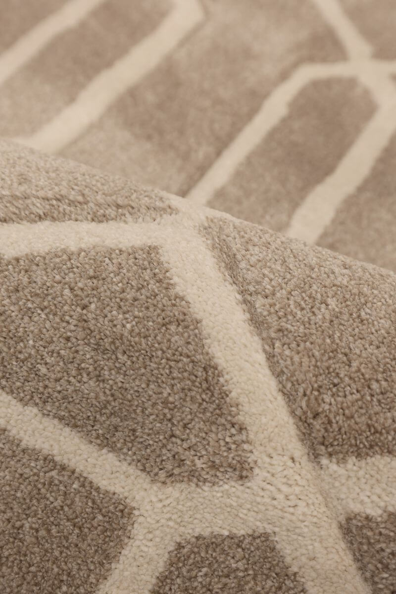 Newport Lattice Rug – Textured Geometric