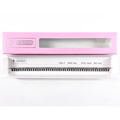 Niamh - 3D Black/Brown 'C' Curl Lash Ribbons®