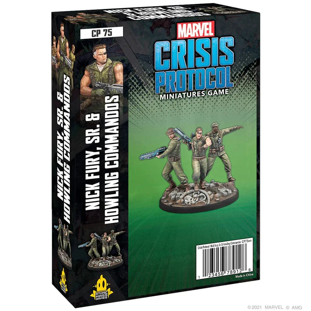 Marvel Crisis Protocol: Nick Fury Sr and Howling Commandos