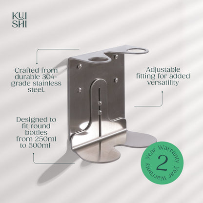 Nickel Double Bottle Holder