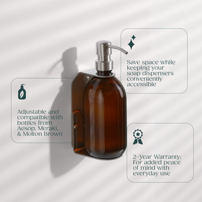 Nickel Single Bottle Holder