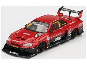 Nissan Skyline GT-R ER34 LB Super Silhouette 1:64 Scale MINI GT Diecast Model