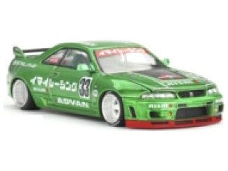 Nissan Skyline GT-R (R33) IMAI Racing V1 1:64 Scale MINI GT Diecast Model