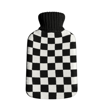 Noir Hot Water Bottle with Cover