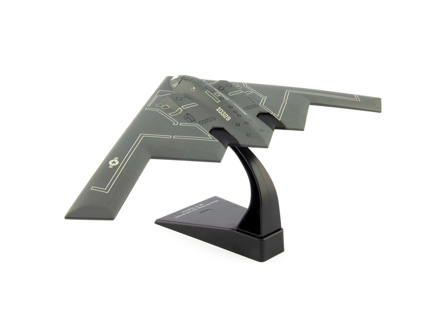 Northrop Grumman B-2 Spirit USAF 1:200 Scale Atlas Editions Diecast Model Aircraft