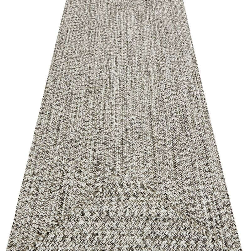 Indoor Outdoor Trenzado Rug – Bordered Plain Design