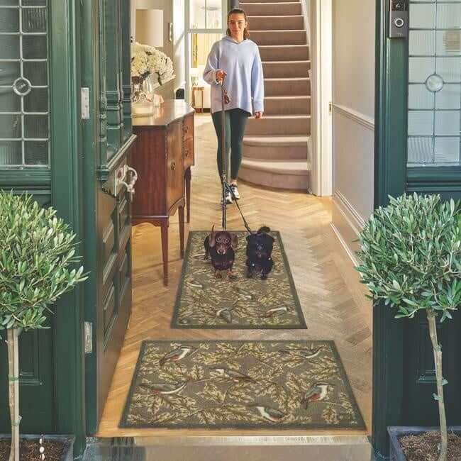 Eco-Friendly Washable Birds Mat