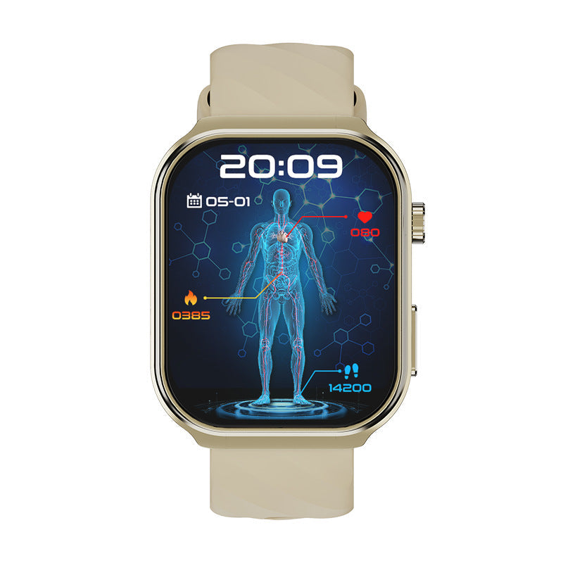 Smart Watch Bluetooth Calling Heart Rate Voice Assistant Step Counting Sports Watch