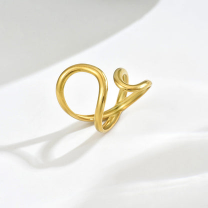 Geometric Irregular Open Ring