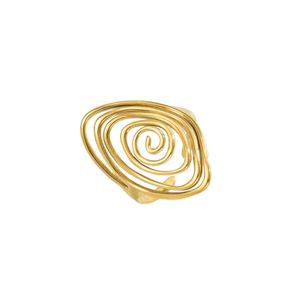 Geometric Irregular Open Ring