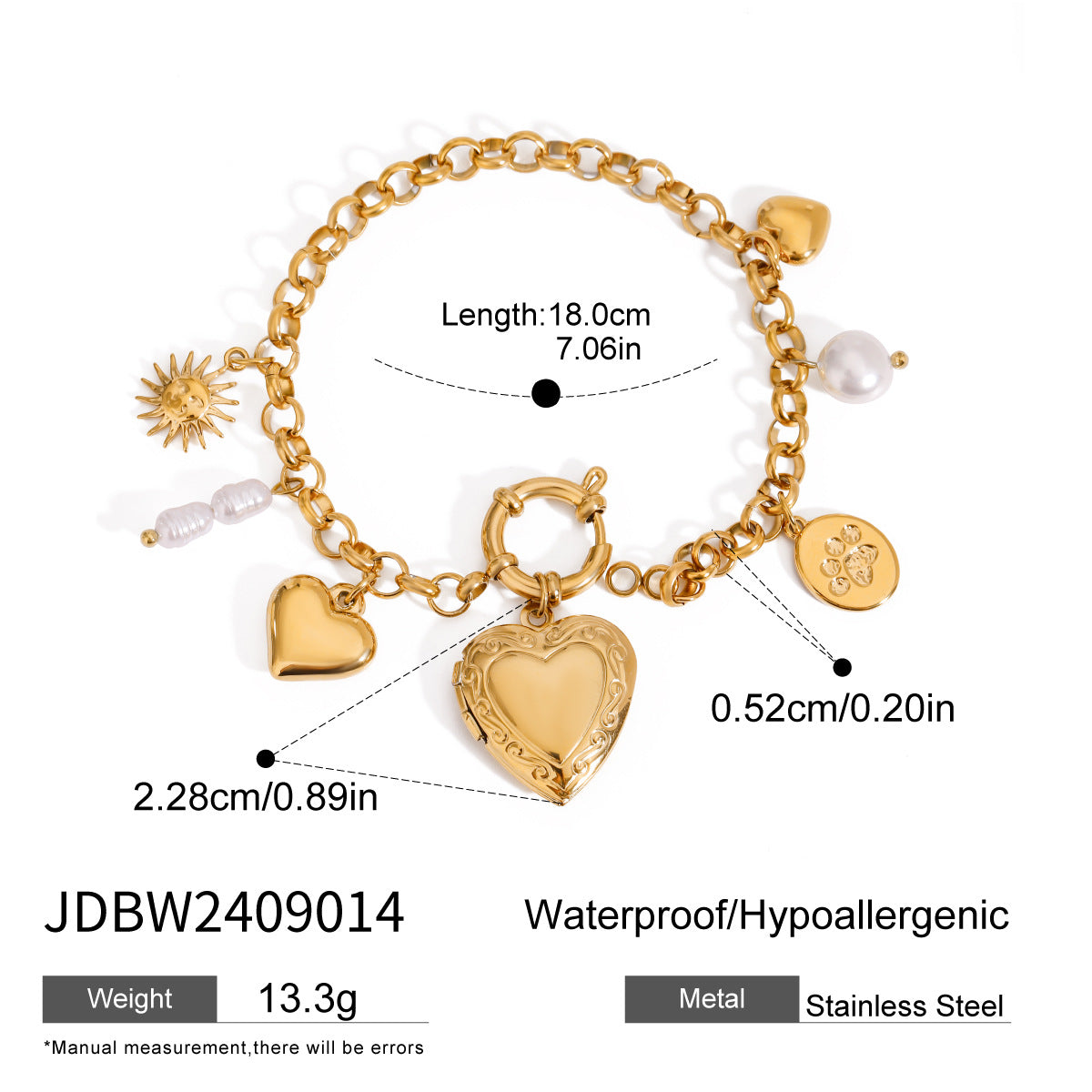 Love Chain Bracelets