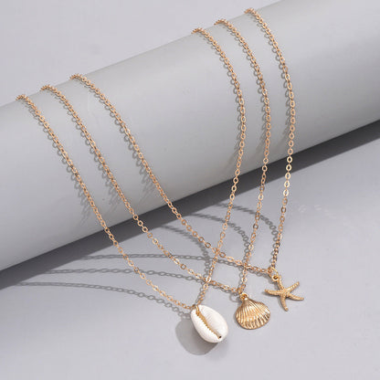 Summer Ocean Style Necklace - 3Pcs