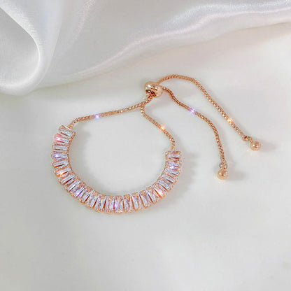 Rhinestone Adjustable Bracelet