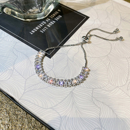 Rhinestone Adjustable Bracelet