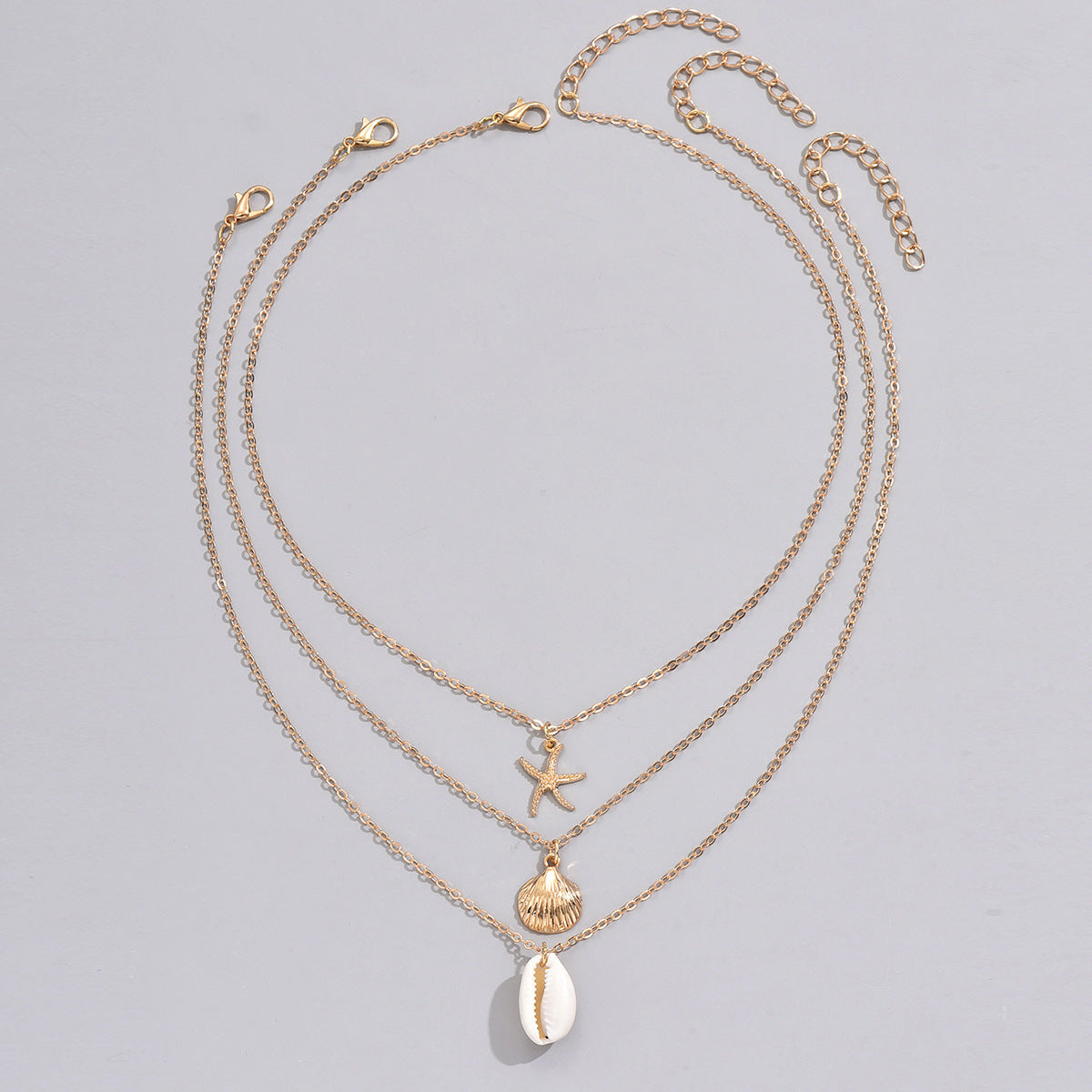 Summer Ocean Style Necklace - 3Pcs