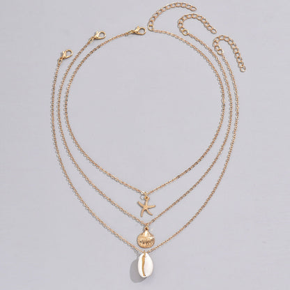 Summer Ocean Style Necklace - 3Pcs