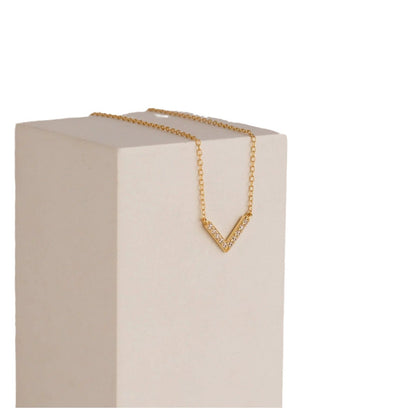 V-Shaped Stainless Steel Necklace