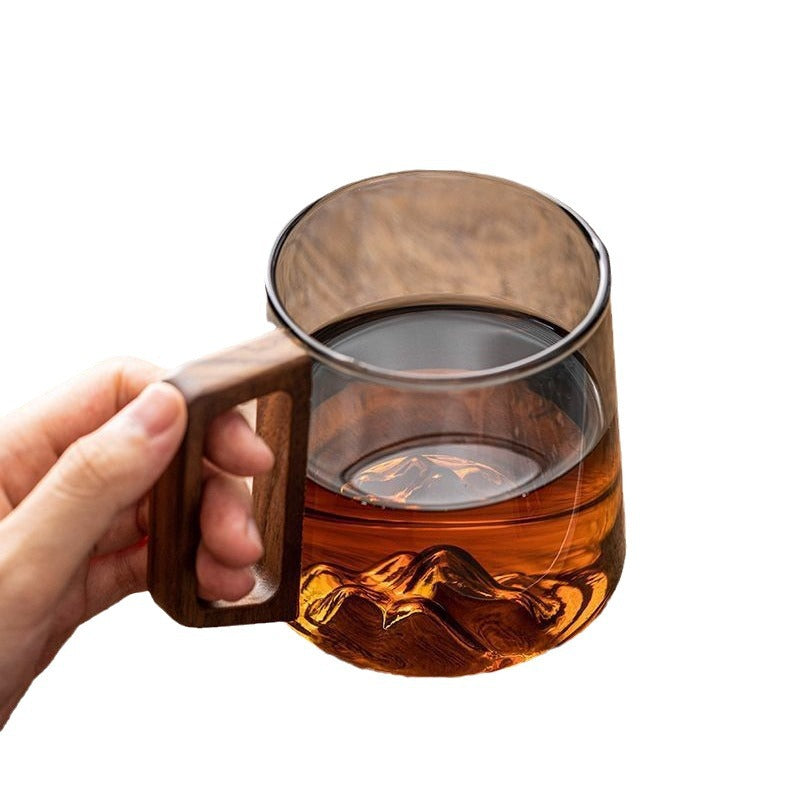 Glass Single Layer Drinking Cup