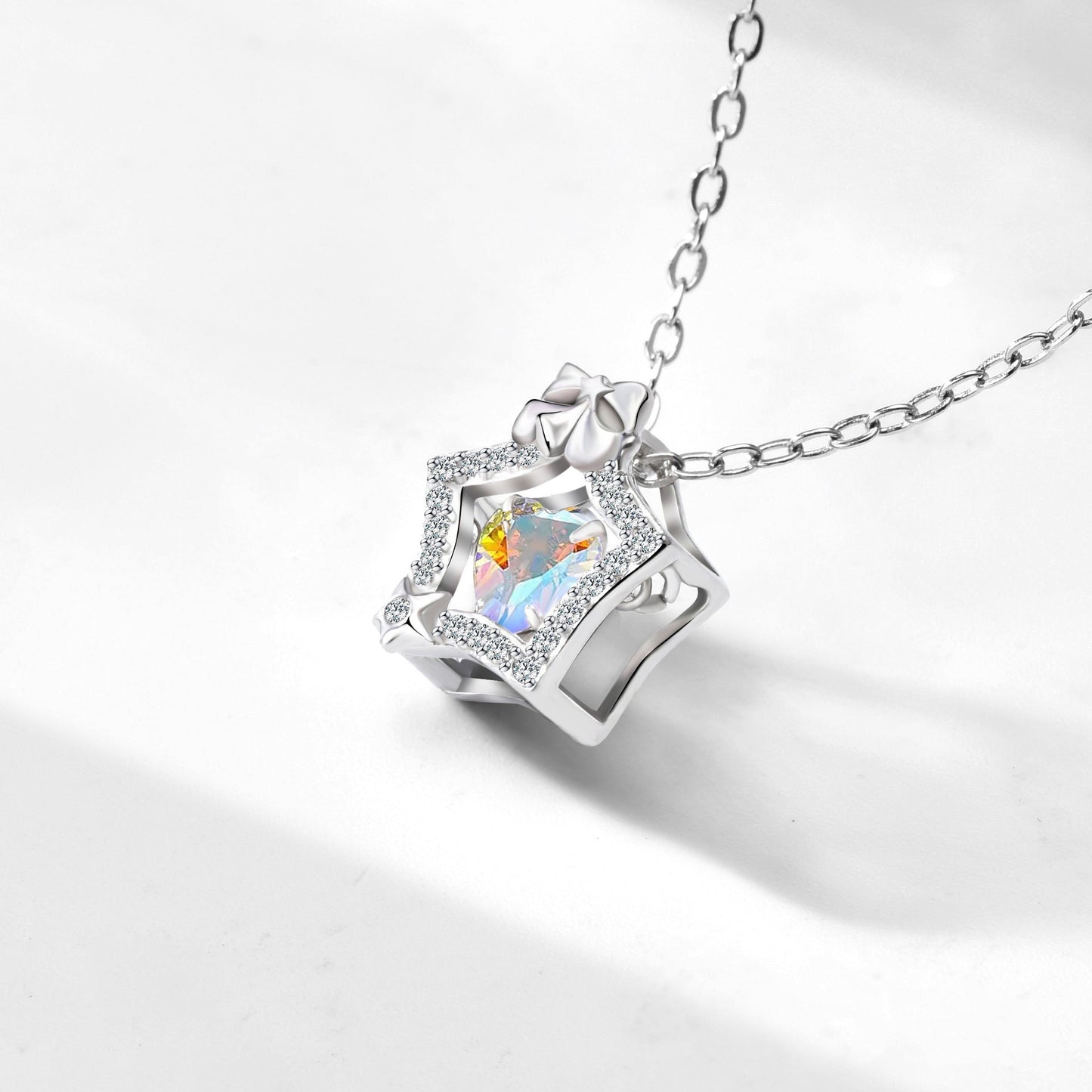 Bow Star Magic S925 Silver Necklace